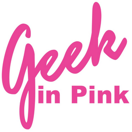 GEEK IN PINK logo