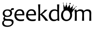 GEEKDOM logo