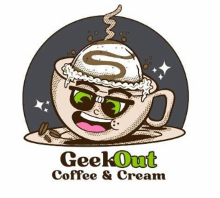 GEEKOUT COFFEE & CREAM logo