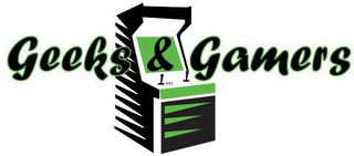 GEEKS & GAMERS logo