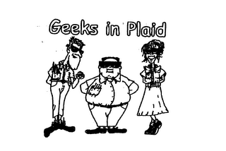 GEEKS IN PLAID logo