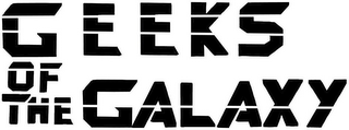 GEEKS OF THE GALAXY logo