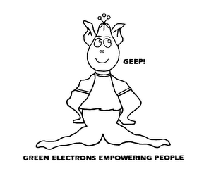 GEEP! GREEN ELECTRONS EMPOWERING PEOPLE logo