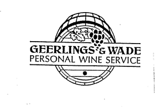 GEERLINGS & WADE PERSONAL WINE SERVICE logo