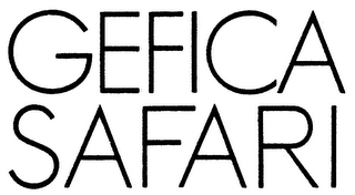 GEFICA SAFARI logo