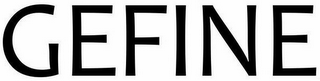 GEFINE logo