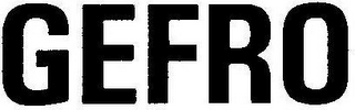 GEFRO logo