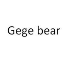 GEGE BEAR logo