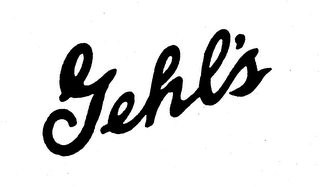 GEHL'S logo