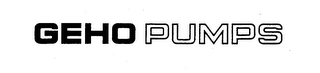 GEHO PUMPS logo