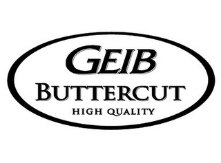 GEIB BUTTERCUT HIGH QUALITY logo