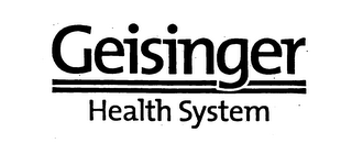 GEISINGER HEALTH SYSTEM logo