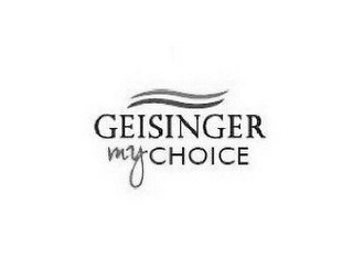GEISINGER MY CHOICE logo