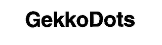 GEKKODOTS logo