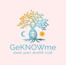 GEKNOWME KNOW YOUR HEALTH RISK logo