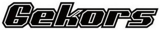 GEKORS logo