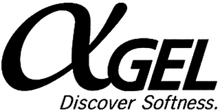 GEL DISCOVER SOFTNESS. logo