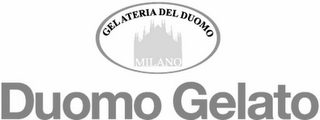 GELATERIA DEL DUOMO MILANO DUOMO GELATO logo