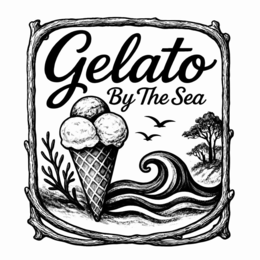GELATO BY THE SEA logo