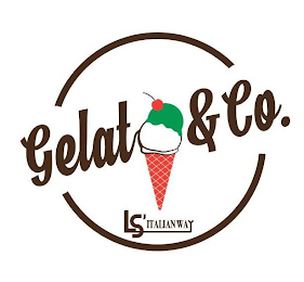 GELATO & CO. LS'ITALIANWAY logo