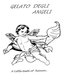 GELATO DEGLI ANGELI A LITTLE TASTE OF HEAVEN... logo
