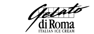 GELATO DI ROMA ITALIAN ICE CREAM logo
