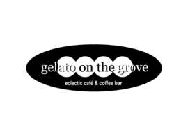 GELATO ON THE GROVE ECLECTIC CAFÉ & COFFEE BAR logo