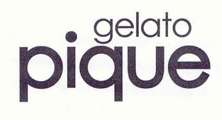 GELATO PIQUE logo