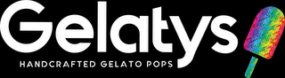 GELATYS HANDCRAFTED GELATO POPS logo