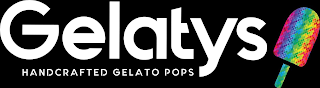 GELATYS HANDCRAFTED GELATO POPS logo
