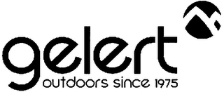 GELERT OUTDOORS SINCE 1975 logo