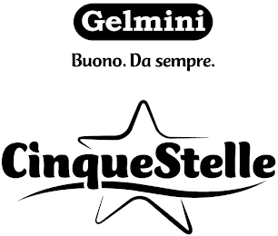 GELMINI BUONO. DA SEMPRE. CINQUESTELLE logo