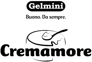 GELMINI BUONO. DA SEMPRE. CREMAMORE logo
