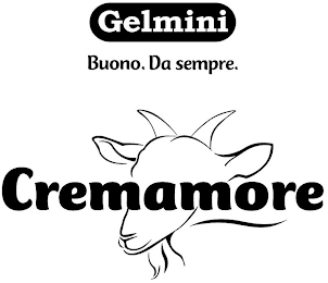 GELMINI BUONO. DA SEMPRE. CREMAMORE logo