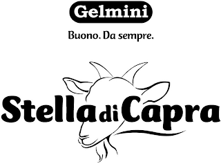 GELMINI BUONO. DA SEMPRE. STELLADICAPRA logo