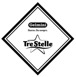 GELMINI BUONO. DA SEMPRE. TRE STELLE logo
