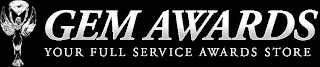 GEM AWARDS YOUR FULL SERVICE AWARDS STORE logo