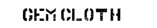 GEM CLOTH logo