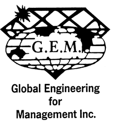 G.E.M. GLOBAL ENGINEERING FOR MANAGEMENT INC. logo