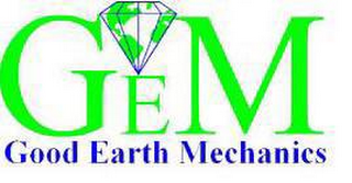 GEM GOOD EARTH MECHANICS logo