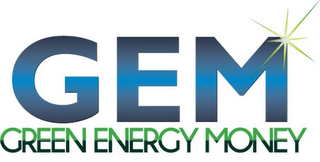 GEM GREEN ENERGY MONEY logo