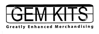 GEM KITS GREATLY ENHANCED MERCHANDISING logo