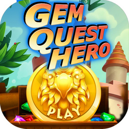 GEM QUEST HERO PLAY logo
