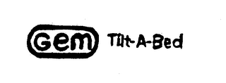 GEM TILT-A-BED logo
