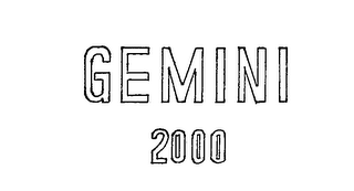 GEMINI 2000 logo