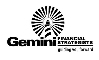 GEMINI FINANCIAL STRATEGISTS GUIDING YOU FORWARD logo