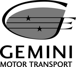 GEMINI MOTOR TRANSPORT logo