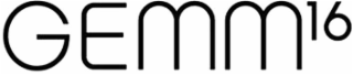 GEMM16 logo