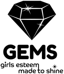 GEMS GIRLS ESTEEM MADE TO SHINE logo