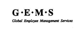 GEMS GLOBAL EMPLOYEE MANAGEMENT SERVICES logo
